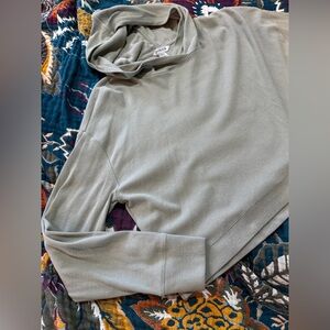 Athleta Presence Hoodie Size Small Moss Green